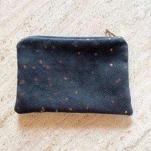 Vegan Suede Pouch